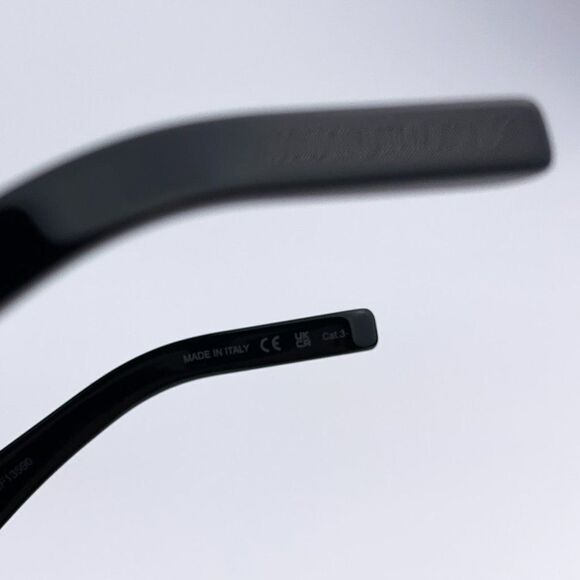 NEW Saint Laurent New Wave SL507 001 Black Gray Square Unisex Sunglasses - Picture 9 of 15